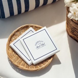 Elegante Junggesellinnenabschied-Papiernapkins im  Serviette