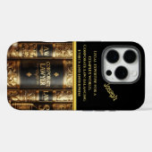 Elegante juristische Bücher für Unternehmenskompet Case-Mate iPhone Hülle (Rückseite (Horizontal))