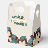 elegante Kaffeebohne danke Party Geschenkschachtel (Geöffnet)