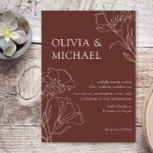 Elegante Kalligrafie Einfache Minimalistische Hoch