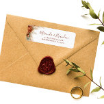 Elegante Kalligrafie Romantische Blumen Boho Hochz<br><div class="desc">Verleihen Sie Ihren Hochzeitsdetails den perfekten letzten Schliff mit dem eleganten Kalligrafie-Romantik-Blumen-Boho-Hochzeitsetikett. Ein wunderschön gestalteter Aufkleber, der sanfte Blumen mit eleganter Kalligrafie für einen zeitlosen, romantischen Look verbindet. Mit zarten botanischen Elementen und fließender handgeschriebener Typografie ist dieses Boho-inspirierte Hochzeitsetikett ideal zum Verschließen von Umschlägen, Dekorieren von Geschenken, Anpassen von Willkommensbeuteln...</div>