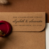 Elegante Kalligrafie-Skript | Benutzerdefinierte R Permastempel