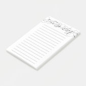 Elegante Kalligrafie zu erledigen Post-it Klebezettel (angewinkelt)