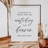 Elegante Kalligraphie aus dem Paradies Poster