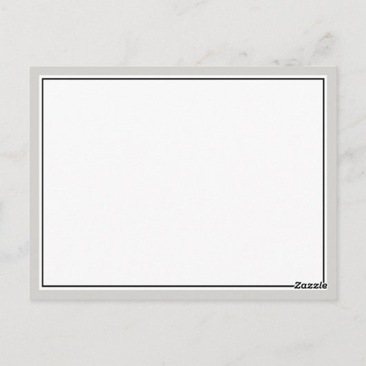 Elegante kalligraphische Script-Hochzeitsempfehlun Postkarte (Rückseite)