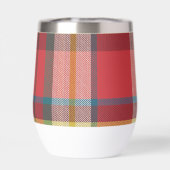 Elegante Karierte Typografie Custom Rustic (Rückseite)