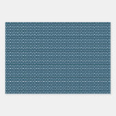 Elegante Karierte und polka dots Art Geschenkpapier Set (Vorderseite 2)