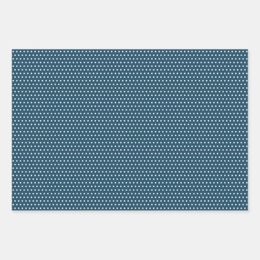 Elegante Karierte und polka dots Art Geschenkpapier Set (Vorderseite 2)