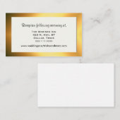 Elegante Karten für Hochzeiten (Vorne/Hinten)