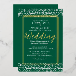 Elegante katholische Einladung zur Hochzeit