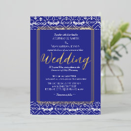 Elegante katholische Einladung zur Hochzeit