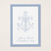 Elegante katholische Gastgeschenk Hochzeit Card (Vorderseite)