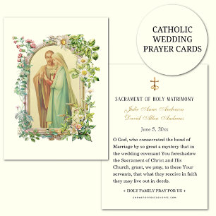 Elegante katholische Mary & Joseph Wedding Holy Ca