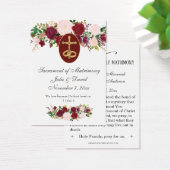 Elegante katholische Rose Gebet Hochzeit Heilige K (Schreibtisch)