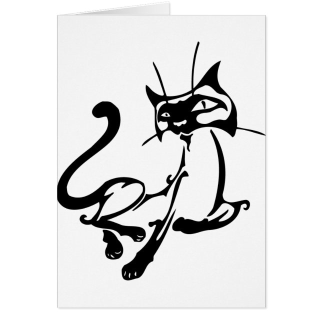 Elegante Katze (Vorne)