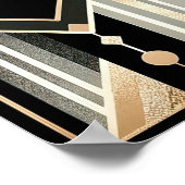 Elegante Katze Poster (Ecke)