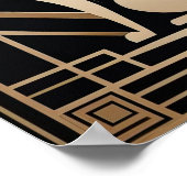 Elegante Katze Poster (Ecke)