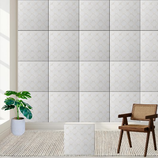 Elegante Keramik aus weißem Marmor Tile Fliese