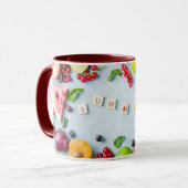 Elegante Keramik Tasse für Ihr Tagesgebäck (Vorderseite Links)