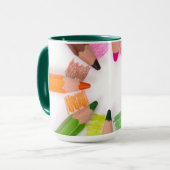 Elegante Keramik Tasse für Ihr Tagesgebäck (Vorderseite Links)