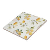 Elegante Keramikfliese mit Zitrone (Seite)
