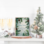 Elegante Kiefern & Zapfen Weihnachten