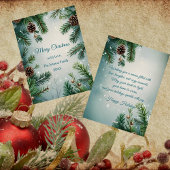 Elegante Kiefern & Zapfen Weihnachten
