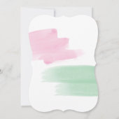 Elegante King Protea Einladung (Rückseite)