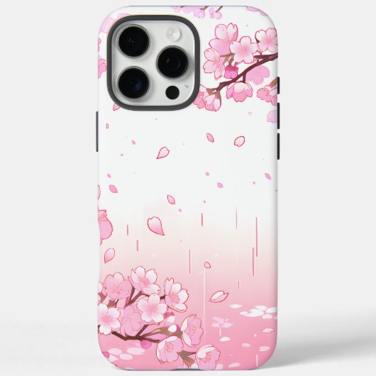 Elegante Kirschblüte Case-Mate iPhone Hülle (Rückseite)