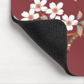 Elegante Kirschblüten-Blumen-Mauspad Mousepad (Ecke)