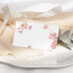 Elegante Kirschblüten Hochzeitsfeiern Platzkarten