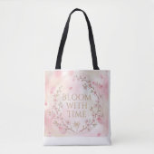 Elegante Kirschblüten-Tasche - Blühe mit der Zeit  Tasche (Vorderseite)