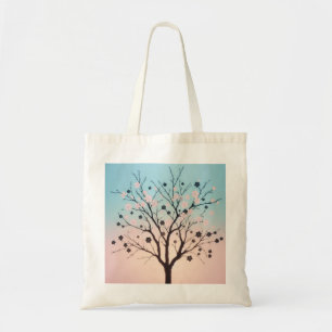Elegante Kirschblüten-Tasche Tragetasche