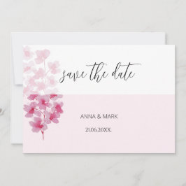 Elegante Kirschblüten Wasserfarben Handgemalt