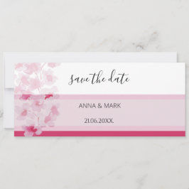 Elegante Kirschblüten Wasserfarben Handgemalt