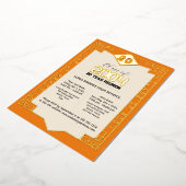 Elegante Klasse 2004 20 Jahre High School Wiederse Folieneinladung (Gedreht)