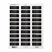 Elegante Klasse 2011 Schwarz / Gold (Vorne)