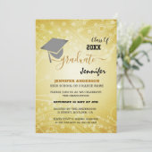 Elegante Klasse 20XX, Foto, Topper-Abschluss Einladung (Stehend Vorderseite)