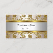 Elegante Klassik Visitenkarte (Vorderseite)