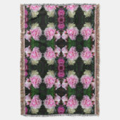 Elegante, klassisch rosa, weiße Blütenbäume Decke (Vorderseite Vertikal)