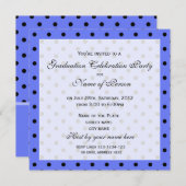 Elegante, klassische Abschlussfeier Einladung (Vorne/Hinten)