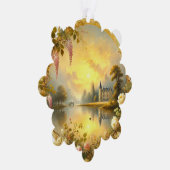 Elegante klassische Ästhetik - Zeitlose Schönheit Ornament Karte (Rechts)