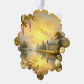 Elegante klassische Ästhetik - Zeitlose Schönheit  Ornament Karte (Linke Ecke)