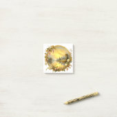 Elegante klassische Ästhetik - Zeitlose Schönheit Post-it Klebezettel (Auf Schreibtisch)