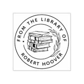 Elegante klassische Blätter aus der Bibliothek Gummistempel (Prägung)