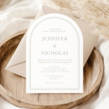 Elegante klassische formelle Salbeigrüne Hochzeit