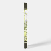 Elegante Klassische Golfregion Dunkle Taupe Brown Case-Mate iPhone Hülle (Rückseite / Links)