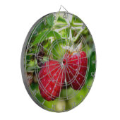 Elegante klassische Himbeeren Dartscheibe (Vorderseite Links)