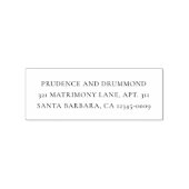 Elegante klassische Hochzeit Gummistempel (Prägung)