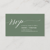 Elegante klassische Hochzeit, Party Einladung UAWG (Vorderseite)